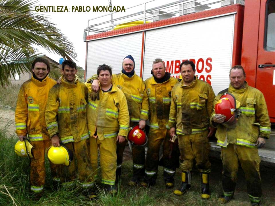 Día del Bombero y chocolate popular